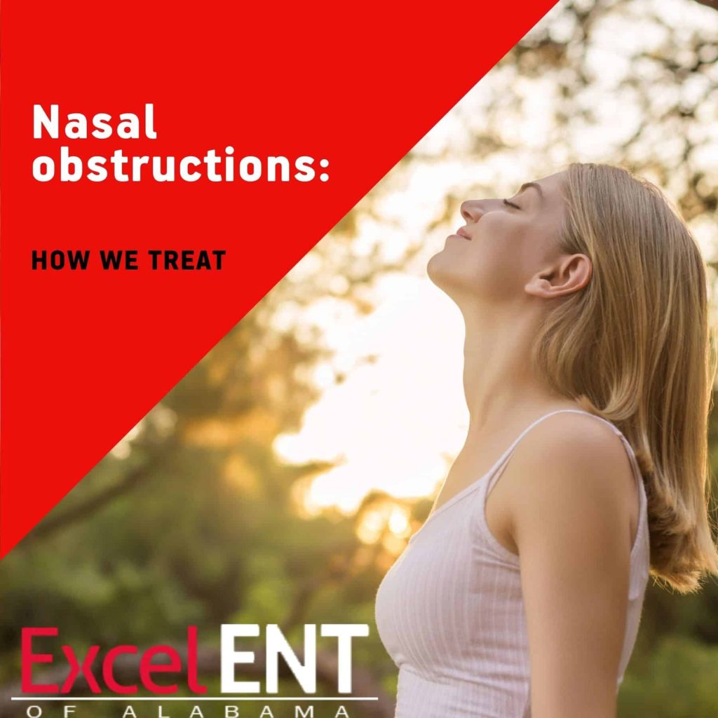 Chronic nasal obstructions cleared with Excel ENT