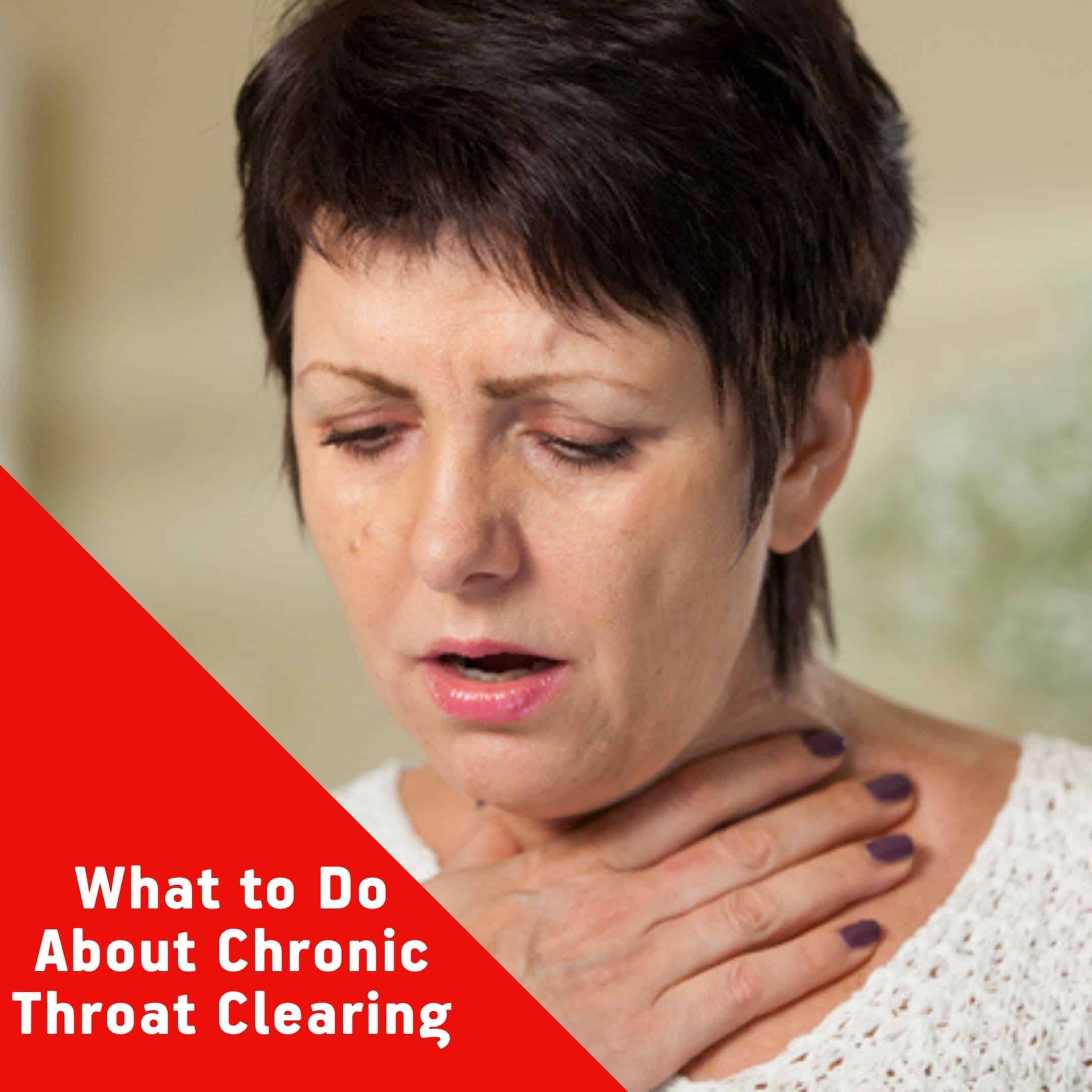 throat clearing